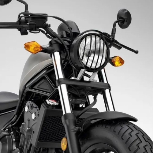 RP6610-3055B Motorcycle Headlight Grill Cover For Honda Rebel CMX 500 2017-2019 Honda Rebel CMX 300 2017-2019