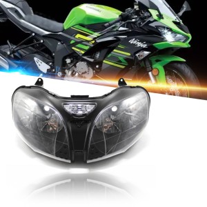 RP6611-1202E Motorcycle Headlight Assembly For Kawasaki Ninja ZX-6R 2000-2002 Kawasaki Ninja ZX-9R 2000-2003 Kawasaki ZZR600 2005-2008