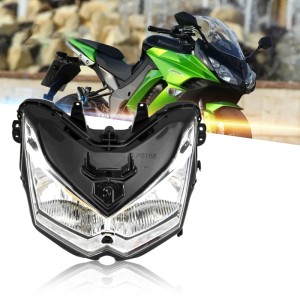 RP6611-1204E Motorcycle Headlight Assembly For Kawasaki Z1000 2010-2013