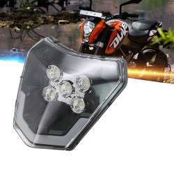 RP6611-1301B LED Headlight KTM EXC / EXC-F / Freeride / Enduro / SMC 14-21 Headlamp For For KTM 125 SX 2014-2022 150 SX 2014-2022 150 XC 2014 250 EXC 2010-2022 450 EXC 2010-2022 150 XC-W 2017-2022