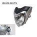 RP6611-1611 Motorcycle Headlight Assembly For Yamaha FZ16 YS150 FZER150