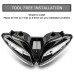 RP6611-1616E Motorcycle Headlight Assembly For Yamaha YZF R1 2002-2003