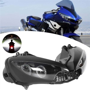 RP6611-1617E Motorcycle Headlight Assembly For Yamaha YZF R6 2003-2005