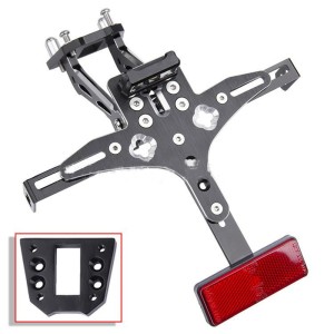 RP6630-1034B Led Light Tail Tidy Fender Eliminator Kit License Plate Holder For Kawasaki Z800/E 2013-2016