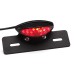 RP6630-1054 Universal E24 License Plate Tail Light integrated Turn Signals with Mount Bracket