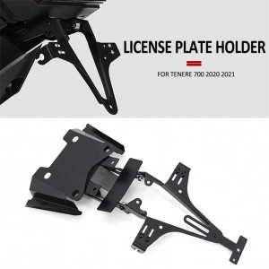 RP6630-1070B Motorcycle Spare Parts License Plate Holder Tail Light Bracket Tidy Fender Eliminator For Yamaha Tenere 700 XTZ700 2019-Later