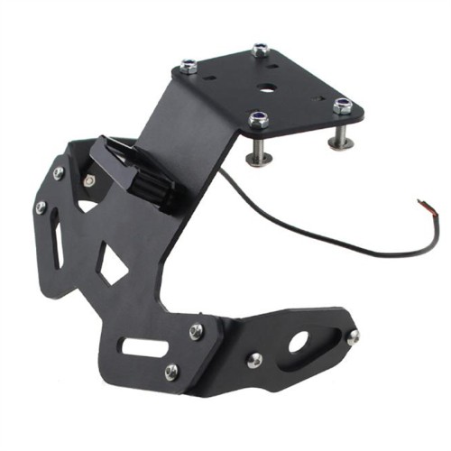 RP6630-1074B Motorcycle Spare Parts License Plate Holder Tail Light Bracket For Yamaha MT-125 2020-2023