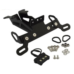 RP6630-1075B License plate holder with LED lighting For Yamaha MT-09 2013-2016 Yamaha MT-09 Tracer 2015-2021 Yamaha TRACER 900 GT 2018-2020 Yamaha TRACER 9 2021-Later