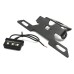 RP6630-1088B Motorcycle License plate holder with LED lighting For Yamaha YZF R6 2017-Later