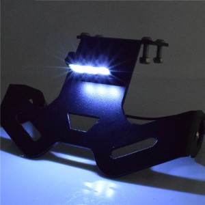 RP6630-1089B Motorcycle License plate holder with LED lighting For Yamaha MT-15 2018-2023