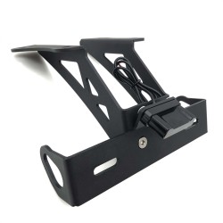 RP6630-1093B Motorcycle License plate holder with LED lighting For Yamaha YZF R3 2014-Later Yamaha YZF R25 2014-2018 Yamaha MT-03 2016-Later