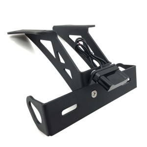 RP6630-1093B Motorcycle License plate holder with LED lighting For Yamaha YZF R3 2014-Later Yamaha YZF R25 2014-2018 Yamaha MT-03 2016-Later