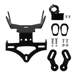 RP6630-1095B Motorcycle License plate holder with LED lighting For Honda CB650R CBR650R 2021-Later RP6630-1095B Motorcycle License plate holder with LED lighting For Honda CB650R CBR650R 2021-Later