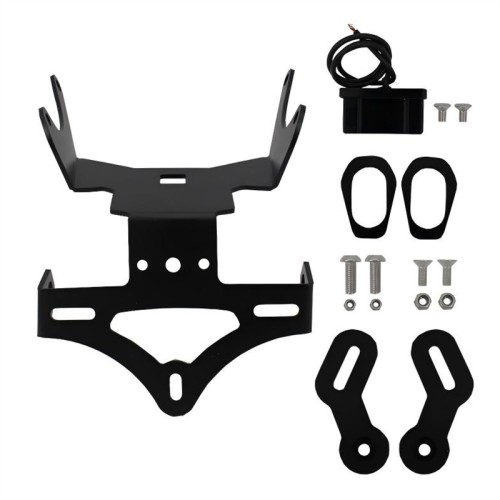RP6630-1095B Motorcycle License plate holder with LED lighting For Honda CB650R CBR650R 2021-Later