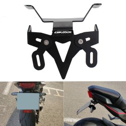 RP6630-1096B Motorcycle License plate holder with LED lighting For Honda CB650R CBR650R 2019-2020