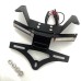 RP6630-1097B Motorcycle License plate holder with LED lighting For Honda CB650R CBR650R 2019-2020