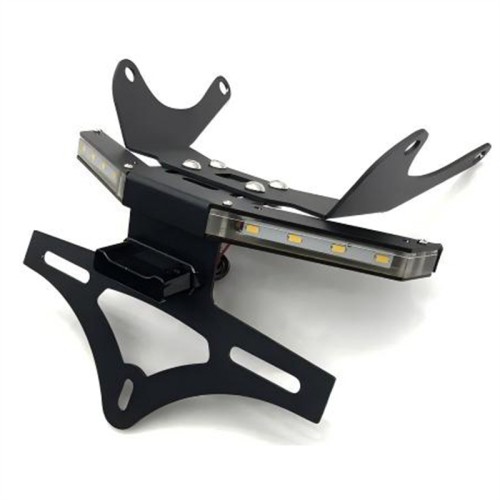 RP6630-1098B Motorcycle License plate holder with LED lighting For Honda CB650R CBR650R 2021-Later