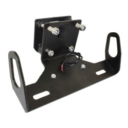 RP6630-1110B Motorcycle License plate holder with LED lighting For Kawasaki Z800/E 2013-2016