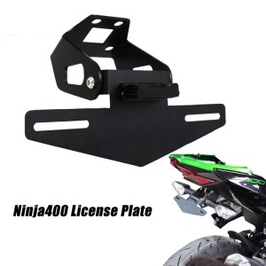 RP6630-1113B Motorcycle License plate holder with LED lighting For Kawasaki Ninja 250 SL Z250 SL 2015-Later Kawasaki Ninja 125 Z125 2019-Later