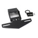 RP6630-1119B Motorcycle License plate holder with LED lighting For KTM Duke 125 250 390 2017-2023