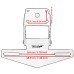 RP6630-1119B Motorcycle License plate holder with LED lighting For KTM Duke 125 250 390 2017-2023