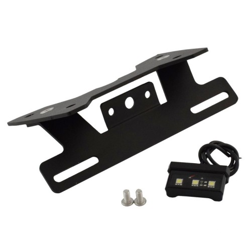 RP6630-1122B Motorcycle License plate holder with LED lighting For Suzuki GSX-R600 GSX-R750 2008-2010