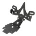 RP6630-1123B Motorcycle License plate holder with LED lighting For Suzuki GSX-S750 2017-2021 Suzuki GSX-S950 2022-Later Suzuki GSX-S1000 2015-Later Suzuki GSX-S1000F 2015-Later