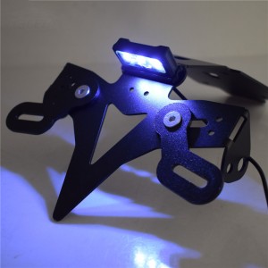 RP6630-1123B Motorcycle License plate holder with LED lighting For Suzuki GSX-S750 2017-2021 Suzuki GSX-S950 2022-Later Suzuki GSX-S1000 2015-Later Suzuki GSX-S1000F 2015-Later