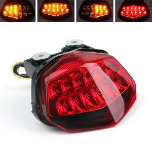 RP6630-2002 LED Taillight Brake Turn Signal For Kawasaki Ninja EX250 ZX250R 2008-2012