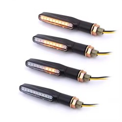 RP6640-1016 Universal Running Sequential LED indicators motorcycle  Turn signals 2 PCS