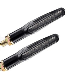 RP6640-1018B Universal Sequential LED indicators motorcycle Turn signals 2 PCS RP6640-1018B Universal Sequential LED indicators motorcycle Turn signals 2 PCS