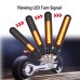 RP6640-1019B Universal Sequential LED indicators motorcycle Set  with brake light and daytime driving light