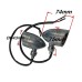 RP6640-2025 Universal Black LED Bullet Turn Signal Lights Red Lens