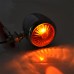 RP6640-2026C Universal Chrome LED Bullet Turn Signal Lights Amber Lens