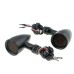 RP6640-2033 Universal Chrome Housing Amber Lens 20 LED Mini Bullet Turn Signal Light