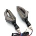 RP6640-2042 Universal Dual Color 18LED Motorcycle Motorbike Turn Signal Light Turning Indicator