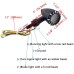 RP6640-2044 Universal Motorcycle Bullet Red Yellow LED Brake Running Turn Signal Tail Light Customs