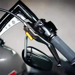 RP6640-2055 Universal E24 6 LED Universal Handle Bar Mount Turn Signal Harley Davidson
