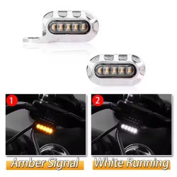 RP6640-2065 Universal CNC deep cut handle bar LED light