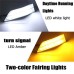 RP6640-2137C Motorcycle Fog Light Side Auxiliary LED Turn Signals Decorative Cowl Light For Honda Goldwing GL1800 2018-Later
