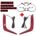 RP6640-3012R Motorcycle Rear Saddlebag Accents For Honda Goldwing GL1800 2018-Later