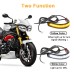 RP6640-5002B Universal Universal Turn Signal strips motorcycle with running and Turn signal function