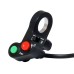 RP6650-2003B Universal Motorcycle Handlebar Control Light Signal Blinker Horn Switch