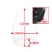RP7712-1221 Motorcycle Seat Cowl Pillion Seat Cover For Kawasaki NINJA ZX-25R/SE 2020-Later Kawasaki NINJA ZX-4R/RR 2023-Later