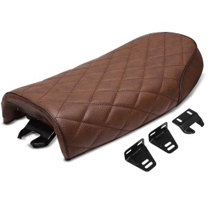 RP7730-2008 Seat for Cafe Racer or Scrambler Rebuilding  Flat Black For Honda CG125 CB 250 350 550 650 GN125 GN250 Yamaha SR Cafe Racer