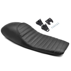 RP7730-2010B Seat for Cafe Racer or Scrambler Rebuilding Hump Black For Honda CG125 CB 250 350 550 650 GN125 GN250 Yamaha SR Cafe Racer