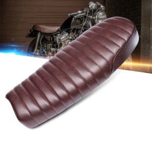 RP7730-2020Z Seat for Cafe Racer or Scrambler Rebuilding  Flat brown For Honda CG125 CB 250 350 550 650 GN125 GN250 Yamaha SR Cafe Racer