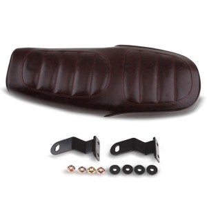 RP7730-2022Z Seat for Cafe Racer or Scrambler Rebuilding  Flat brown For Honda CG125 CB 250 350 550 650 GN125 GN250 Yamaha SR Cafe Racer