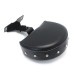RP7770-1017 Driver Backrest Easy ON/OFF Studded Black For Indian Chieftain / Chieftain Dark horse 2014-2018 Indian Chief，Darkhorse, SPRINGFIELD, Roadmaster 2014-Later