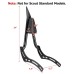 RP7771-2078B 24" Sissy Bar 1.3" Fat Bar Quick Detachable Passenger Backrest for Indian Scout Rogue Sixty 2022-Later Indian Scout Rogue 2022-Later Indian Scout Bobber Twenty 2020-Later